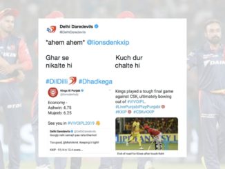 DD troll KXIP over 'See you in IPL 2019' tweet Delhi Daredevils Kings XI Punjab KXIP IPL 2018 Indian Premier League
