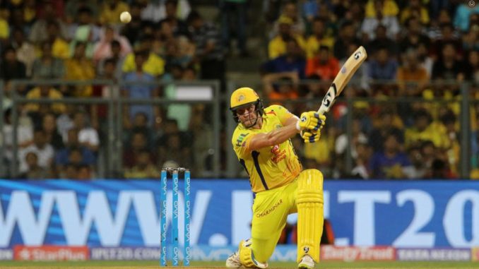 Shane Watson takes 10 balls to hit 1st run, slams 51-ball hundred CSK vs SRH Chennai Super Kings IPL 2018 Final Sunrisers