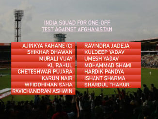 Ajinkya Rahane to lead India in historic Test against Afghanistan