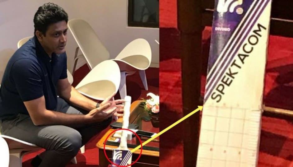 Chips made by Anil Kumble's company to be used on bats #Cricket #AnilKumble #India #Bat
