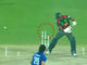 Afghanistan pacer Shapoor Zadran breaks stump into two against Bangladesh