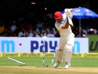 Afghanistan last just 27.5 overs in 1st innings of 1st Test #India #Afghanistan #Cricket #INDvAFG