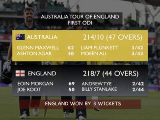 Australia lose to England in 1st game under new coach Justin Langer #Australia #England #JustinLanger #Cricket #ENGvAUS