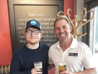 Shane Warne shares picture with Ed Sheeran having beer at Lord's #ShaneWarne #EdSheeran #England #Australia #Cricket