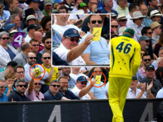 English fans bring sandpaper cards to mock Australian Team in ODI match #England #Australia #Cricket #ENGvAUS