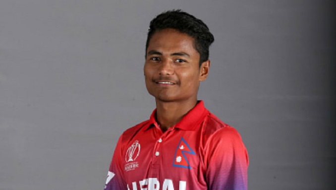 Rohit Kumar Paudel, aged 15-year-old Nepalese becomes 4th youngest to play an ODI #Cricket #Nepal #RohitKumarPaudel #RohitKumar