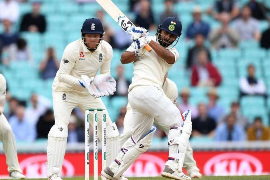 Playing his 3rd Test, Rishabh Pant reaches 1st Test century with a six #RishabhPant #Cricket #India #England #INDvENG #INDvsENG #ENGvIND #ENGvsIND