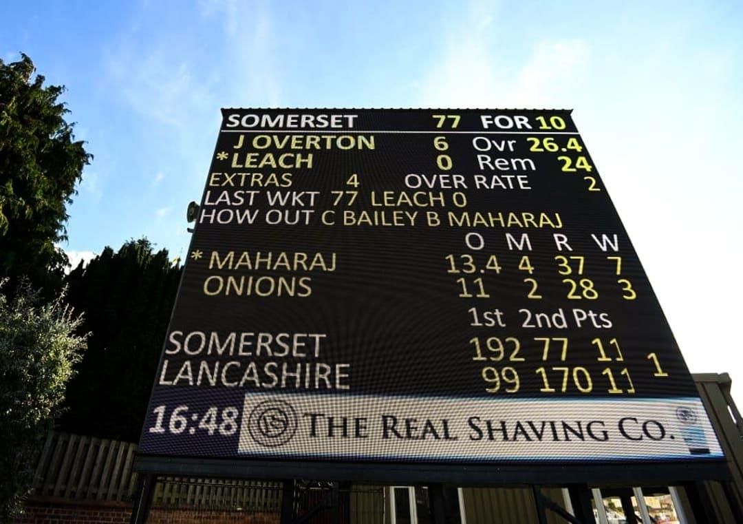 Somerset vs Lancashire match ends in a tie after 2 days County thriller #Cricket #County #CountyCricket #Somerset #Lancashire