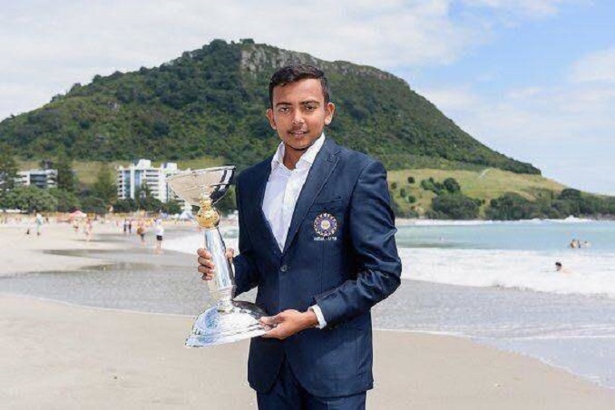 Prithvi Shaw who led India U19 to World Cup win in February debuts for India #PrithviShaw #Cricket #India #Windies #WestIndies #INDvWI #WIvIND #INDvsWI #WIvsIND #WorldCup