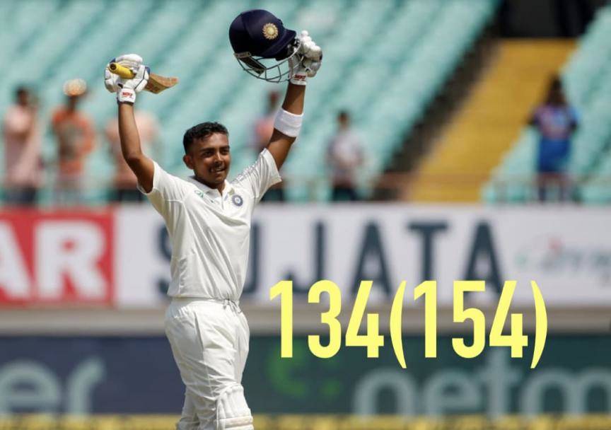 Debutant Prithvi Shaw batted like he has played 50 Tests: Chief selector MSK Prasad #PrithviShaw #MSKPrasad #Cricket #India #Windies #WestIndies #INDvWI #WIvIND #INDvsWI #WIvsIND