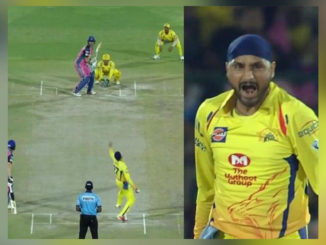 Harbhajan Singh+Ben Stokes+Chennai Super Kings+CSK+IPL 2018+Rajasthan Royals+RR+Cricket+Batting+Bowling+Fielding+Wickets