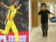 CSK Imran Tahir's son copies his sprinting celebration in hotel Chennai Super Kings CSK IPL 2018 Indian Premier League