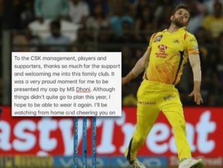 CSK pacer leaves IPL after conceding 49 runs in only match