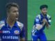 Hardik Pandya shouts at youngster Mayank Markande for dropping Robin Uthappa's catch