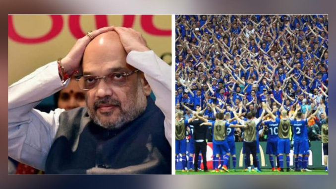 Iceland Cricket Team asks BJP president Amit Shah to perform Viking clap