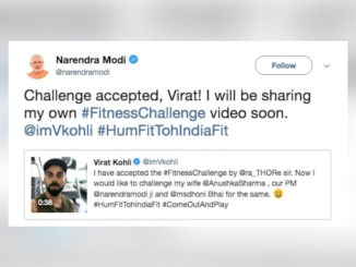 PM Narendra Modi accepts Virat Kohli's 'Fitness Challenge'