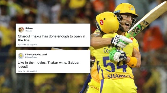 Even a South African cricketer doesn't choke in yellow, tweets user Chennai Super Kings CSK IPL 2018 Faf du Plessis