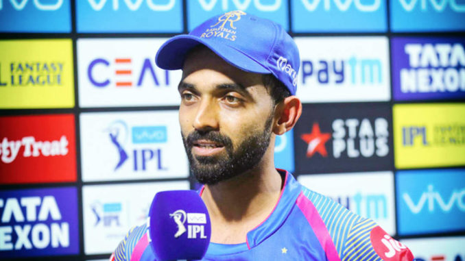 Rajasthan Royals Ajinkya Rahane RR IPL 2018 Indian Premier League Cricket Batting Fielding Wickets Century Wife Girlfriend