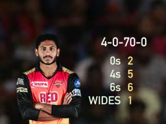 Basil Thampi runs Sunrisers Hyderabad SRH IPL 2018 Indian Premier League Bowling Fielding Wickets Century Wife Girlfriend