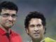 Sourav Ganguly+Dada+Dadi+Sachin Tendulkar+God of Cricket+Batting+Bowling+Fielding+Wickets+Century+Wife+Girlfriend+Wallpaper