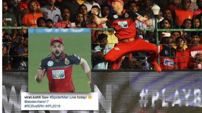 Virat Kohli AB de Villiers Royal Challengers Bangalore RCB IPL 2018 Indian Premier League Batting Bowling Fielding Century