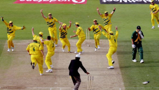 Australia tied 1999 ICC World Cup semi-final, went on to win final #Australia #SouthAfrica #AUSvSA #Cricket #WorldCup #SemiFinal #Final