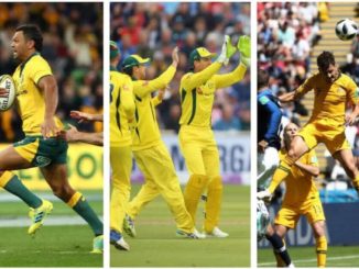 Australia kicked-off rugby, cricket, FIFA World Cup match at the same time #Australia #Rugby #Cricket #Football #WorldCup