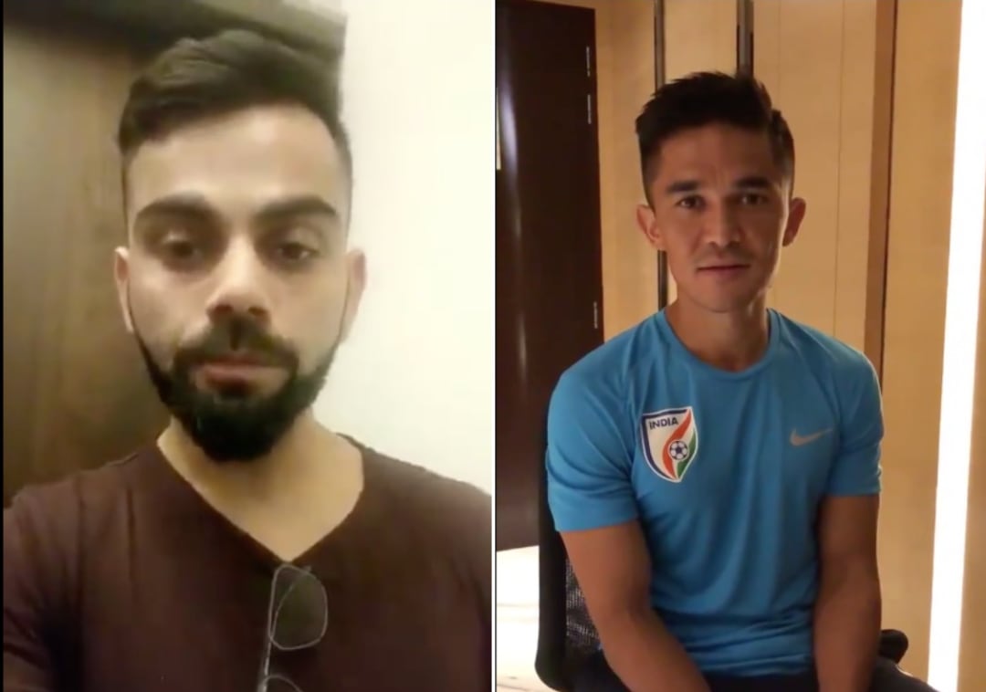 Please take notice of my friend Sunil Chhetri, make effort: Virat Kohli