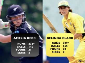 Amelia Kerr hits 232*(145b) in an ODI to break 21 year old record #AmeliaKerr #NewZealand #Cricket #IREvNZ