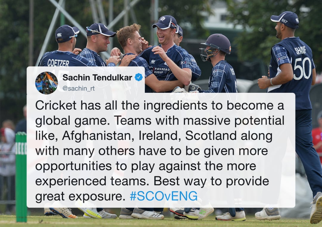 Cricket has all ingredients to become a global game: Sachin Tendulkar #SachinTendulkar #Cricket #India #Sports