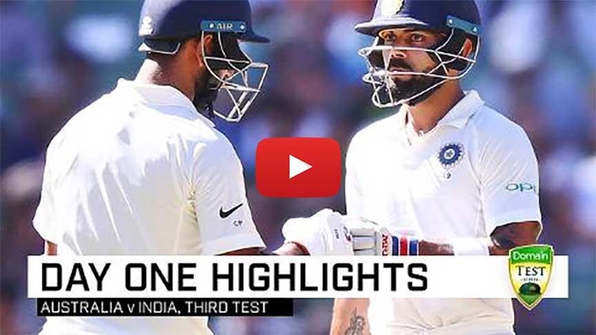 India vs Australia 3rd Test Day 1 Highlights 2018 #Cricket #India #Australia #INDvAUS #AUSvIND #INDvsAUS #AUSvsIND #ViratKohli #TimPaine #Melbourne #MayankAgarwal #CheteshwarPujara