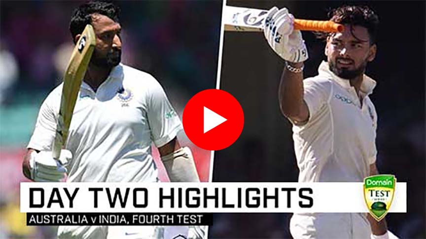 India vs Australia 4th Test Day 2 Highlights 2019 #Cricket #India #Australia #INDvAUS #AUSvIND #INDvsAUS #AUSvsIND #ViratKohli #TimPaine #RishabhPant #CheteshwarPujara #RavindraJadeja